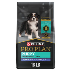 Purina Pro Plan Agneau et Riz Chiot - emballage pratique pour nourrir le chiot