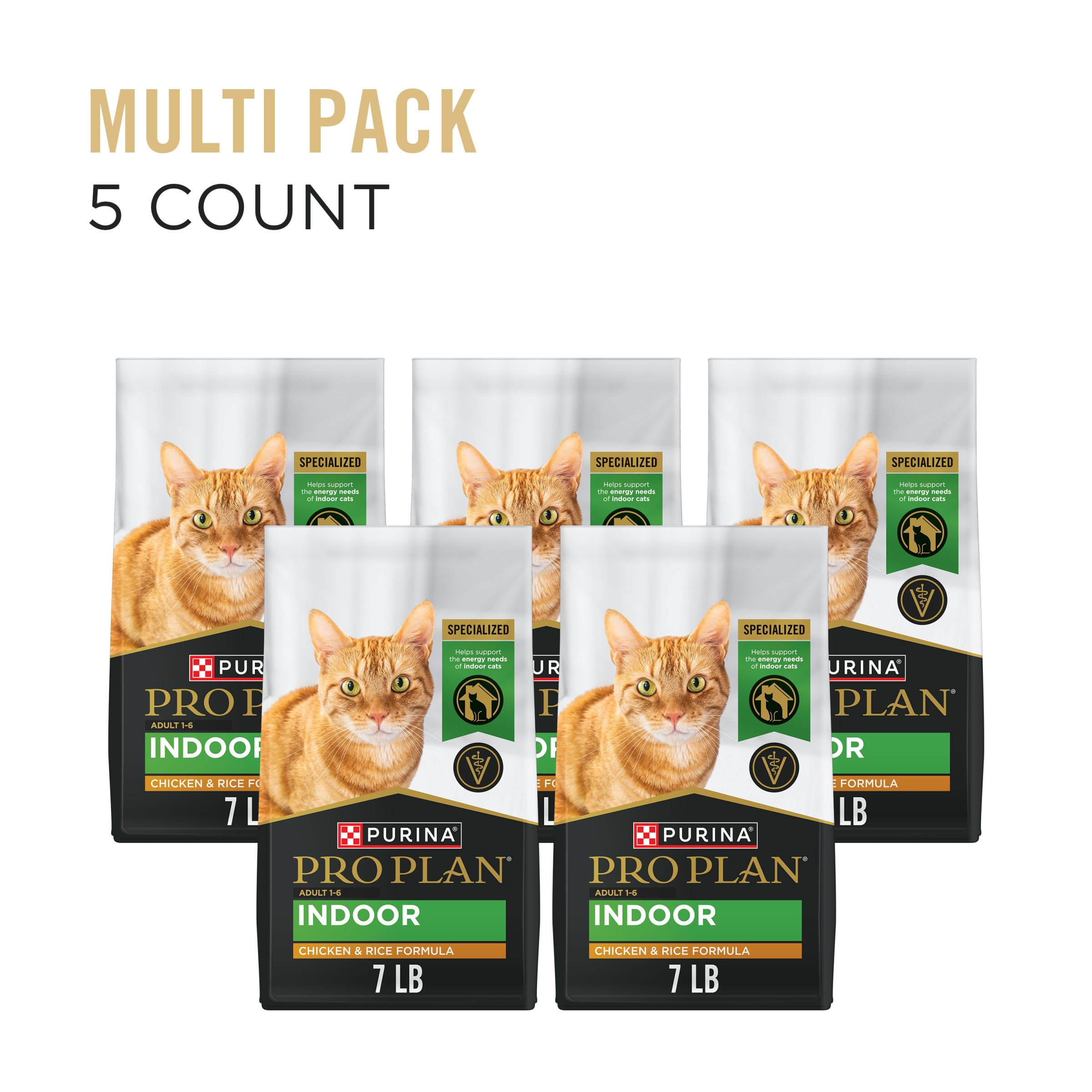 Purina Pro Plan Chat Adulte Indoor protéines haute, énergie durable et tonicité.