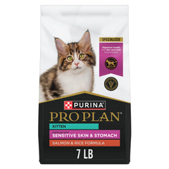 Purina Pro Plan Chaton Saumon Ris bol: repas équilibré favorisant digestion douce