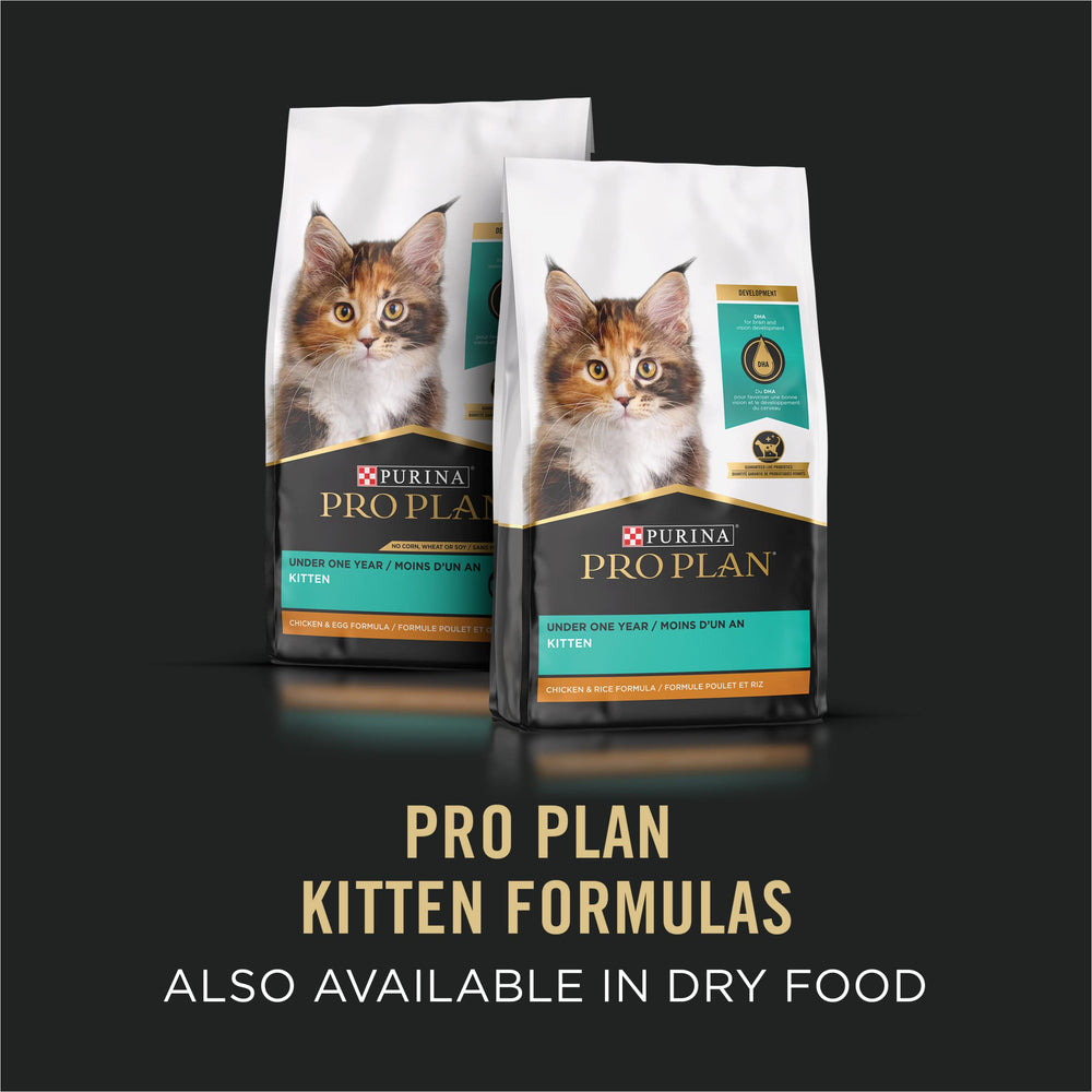 Purina Pro Plan Chaton texture onctueuse et agréable à manger