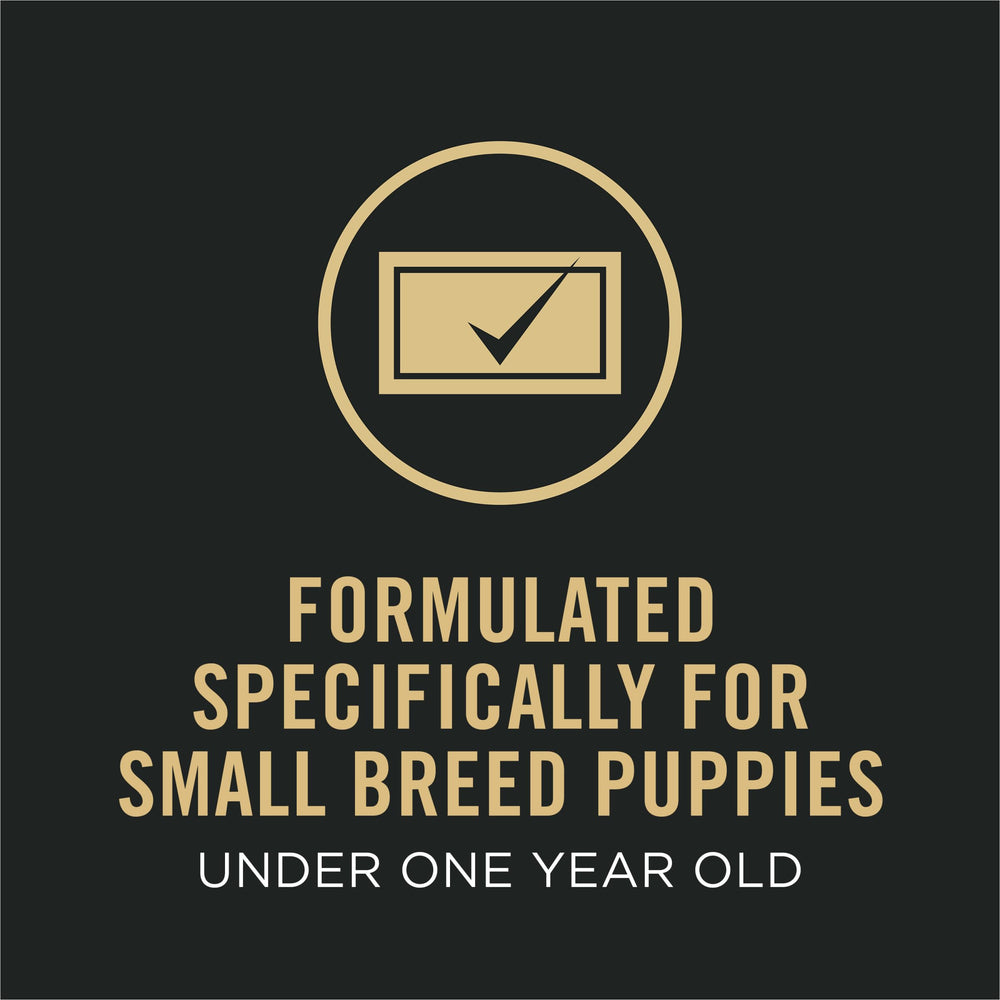 Purina Pro Plan Chiot Petite Race – premier ingrédient poulet pour un apport protéique.