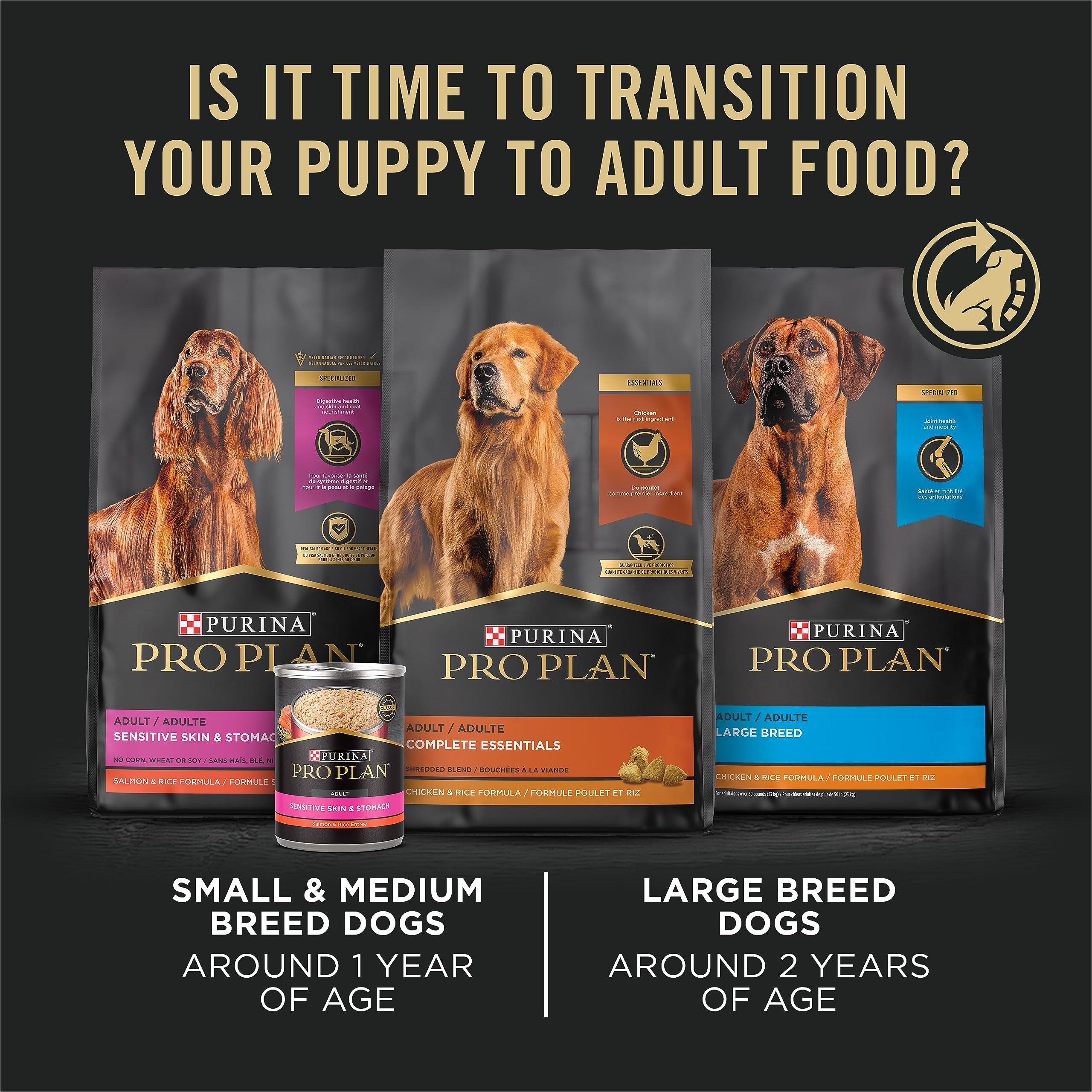 Purina Pro Plan chiot sans-aromes-colorants: formule naturelle et pureté.