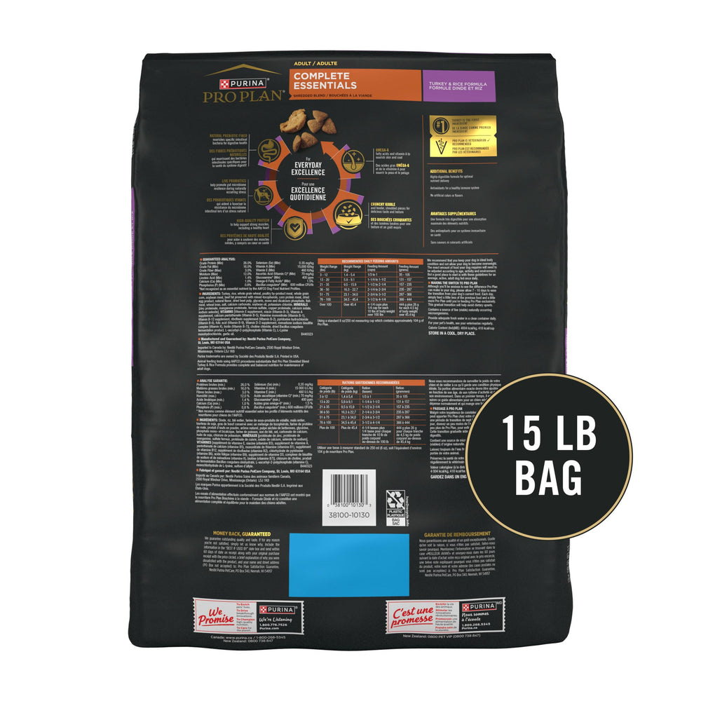 Purina Pro Plan Complete Essentials riz énergie et digestion