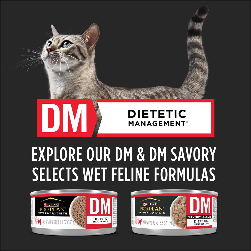 Purina Pro Plan DM croquettes chat – emballage pratique.