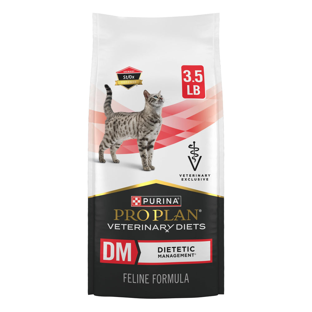 Purina Pro Plan DM croquettes chat – protéine élevée pour masse maigre.