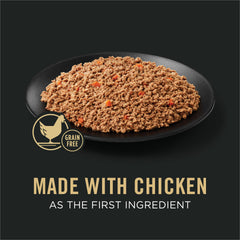 Purina Pro Plan Entree Classic Pate Sans Cereales poulet et carottes – étiquette et ingrédients