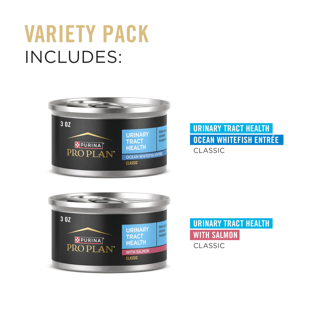 Entrée saumon Purina Pro Plan pâté pour chat, saveur appréciée.