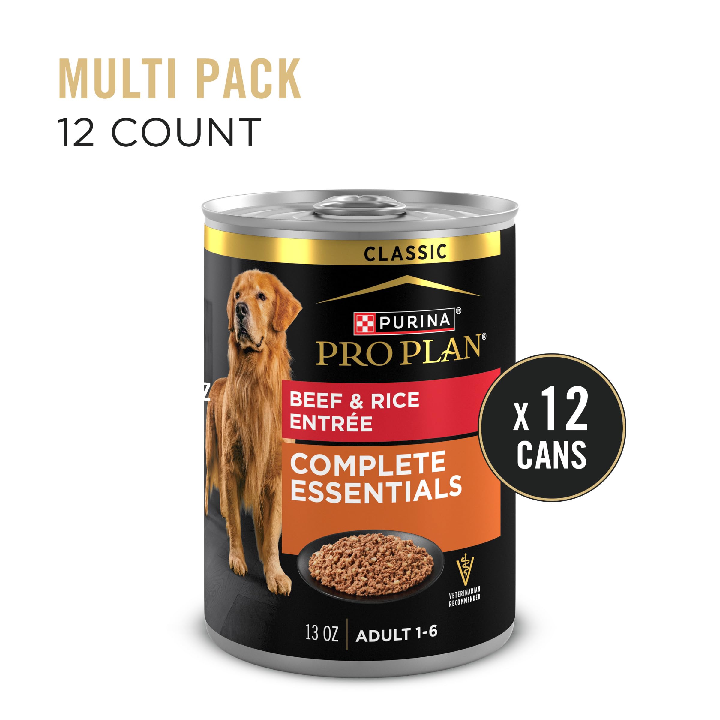 Assiette prête à servir Purina Pro Plan Pâté Boeuf Riz