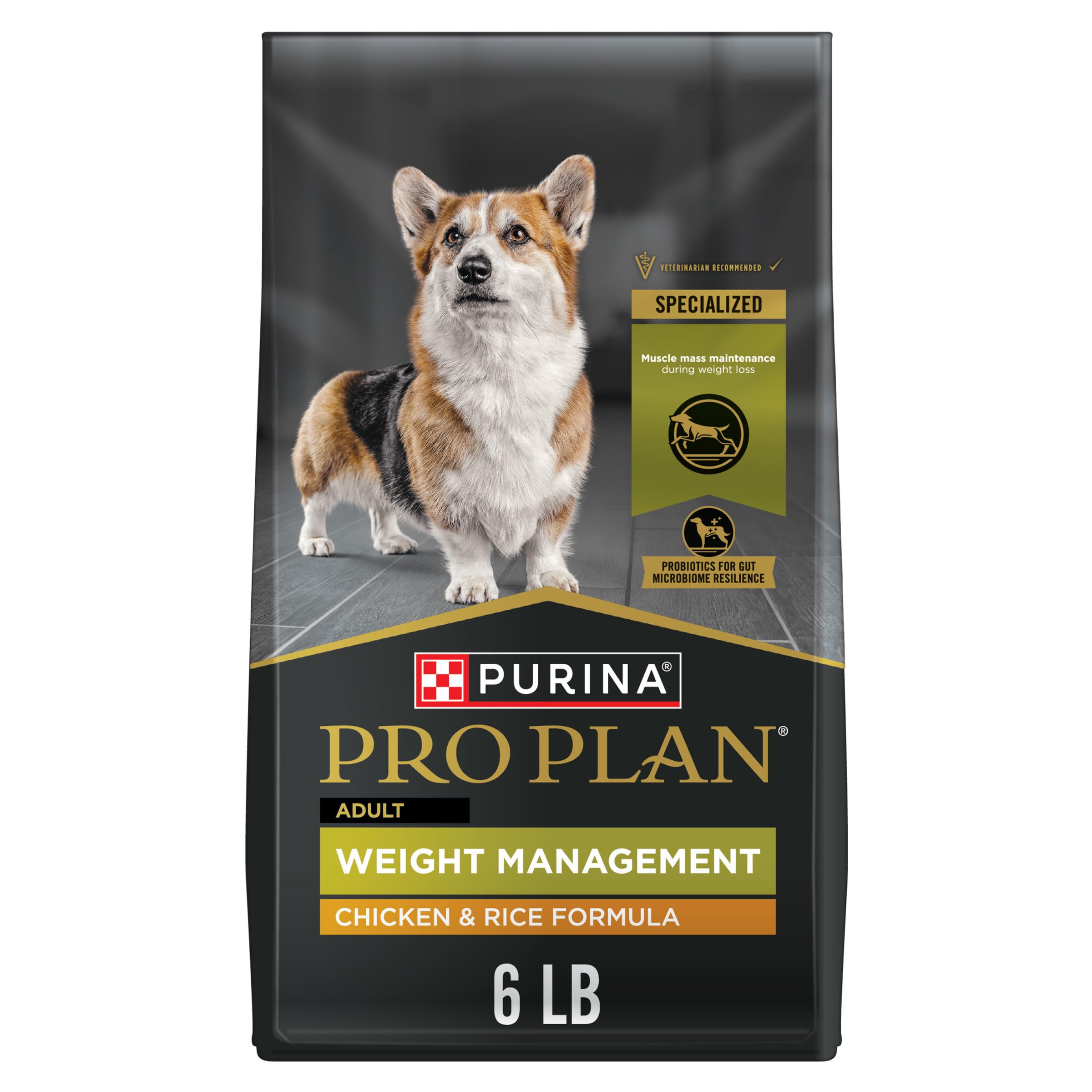 Purina Pro Plan Gestion du Poids croquettes poulet et riz, pour chien en gestion du poids