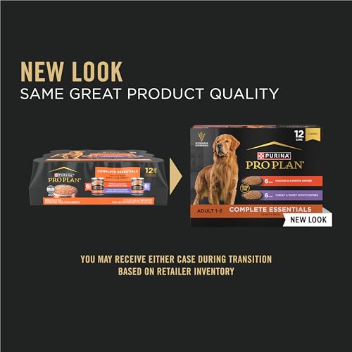 Purina Pro Plan grain-free dinde et patate douce, boîtes 13 oz, saveur savoureuse.