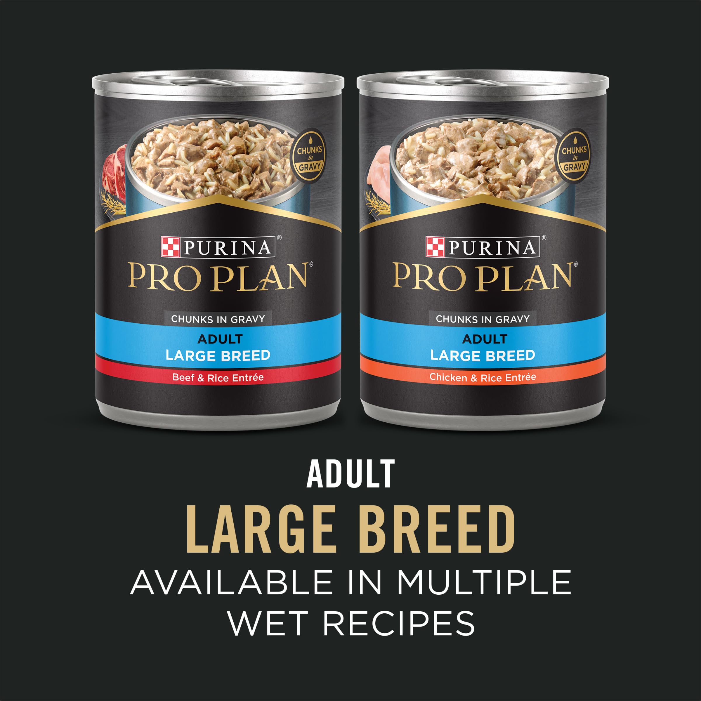 Purina Pro Plan Grande Race glucosamine et EPA, soutien articulations et mobilité.
