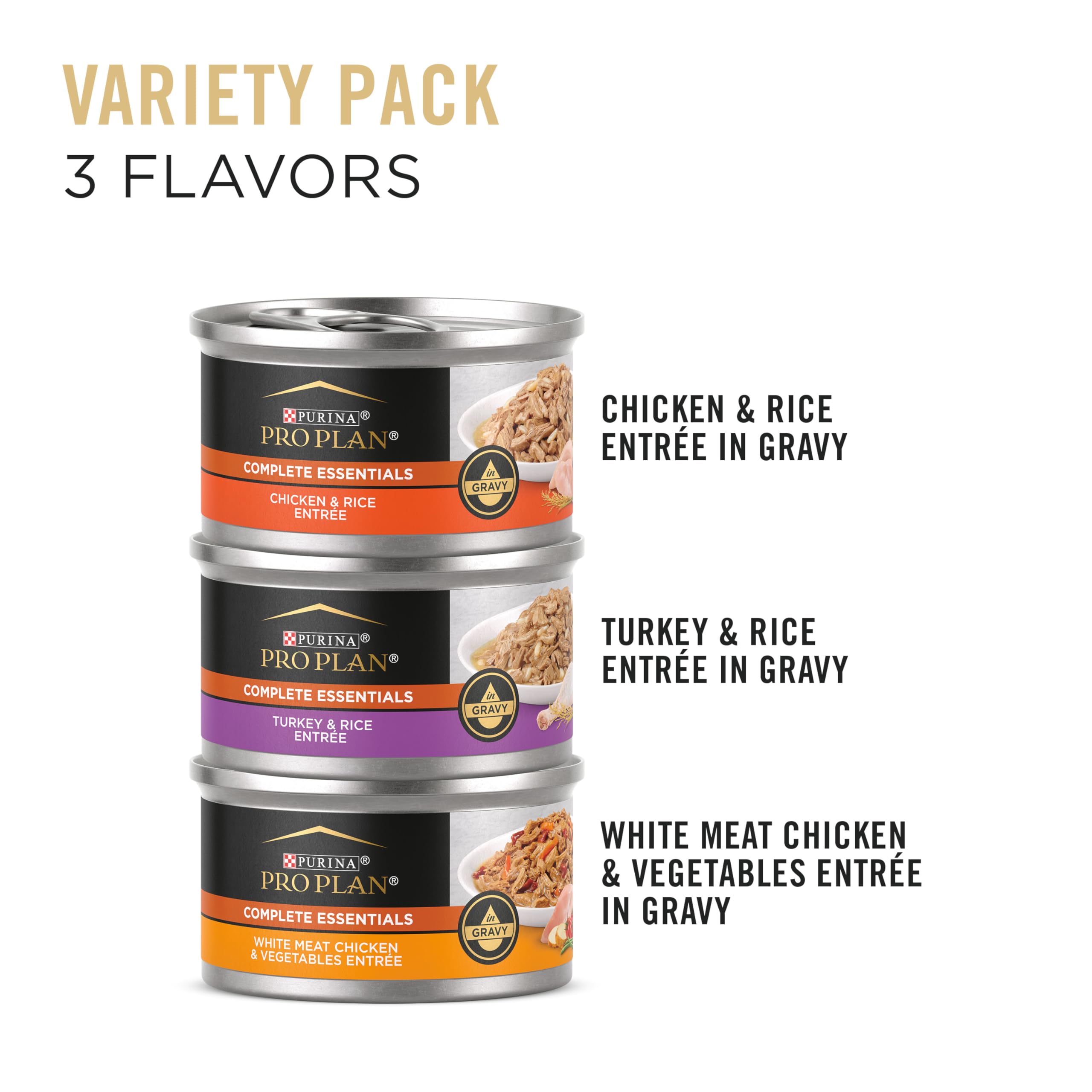 Purina Pro Plan Gravy, boîte chat dinde, saveur riche et protéines essentielles