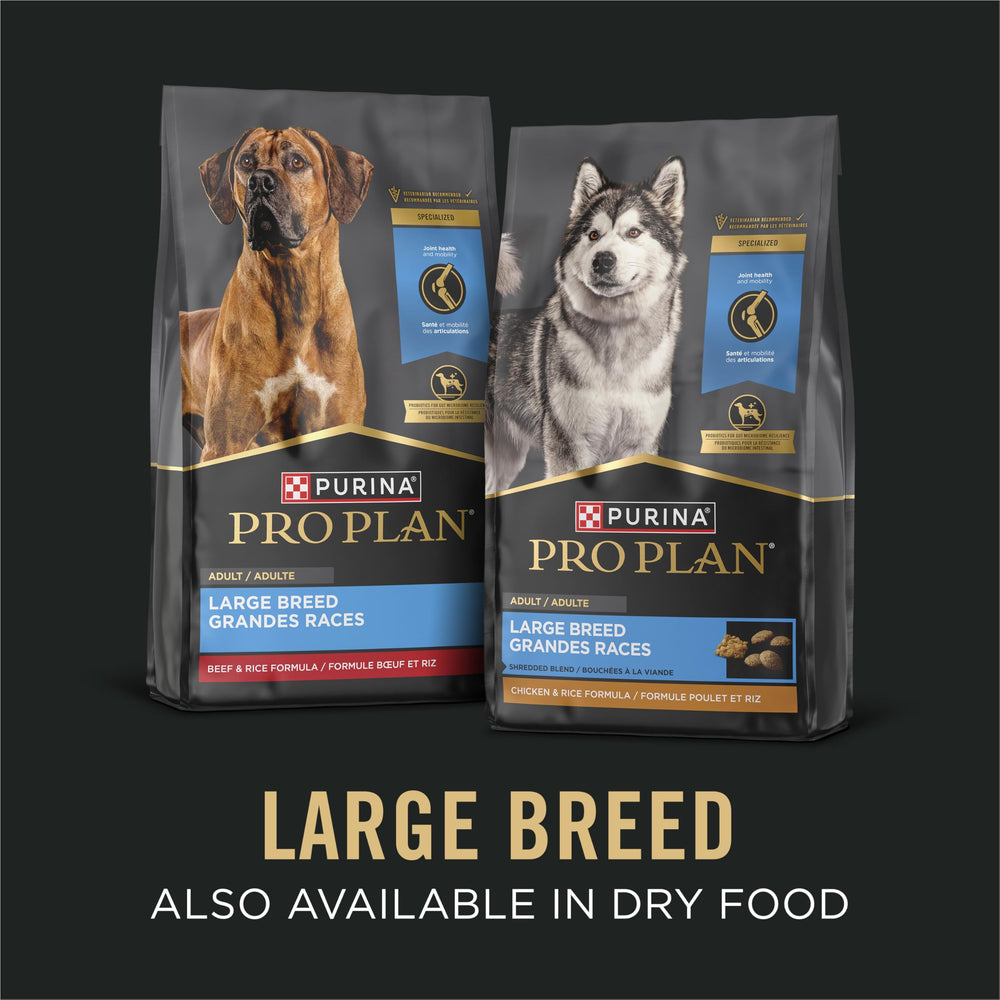 Purina Pro Plan Gravy, protéines élevées pour muscles solides chez le chien