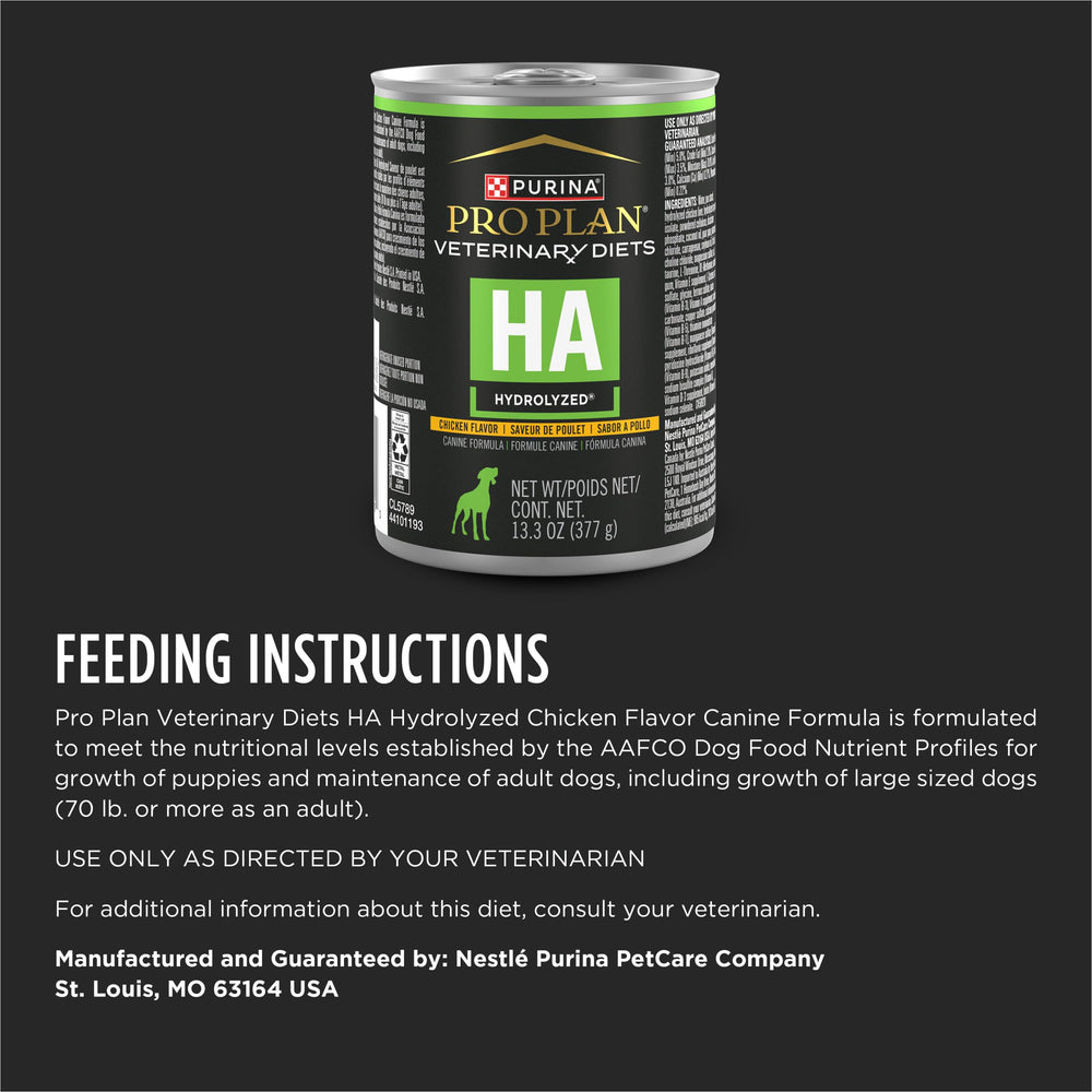 Purina Pro Plan HA portion quotidienne pratique.