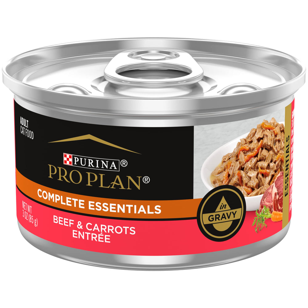 Purina Pro Plan Haute Protéine chat sauce boeuf-carottes, favorise hydratation et appétit