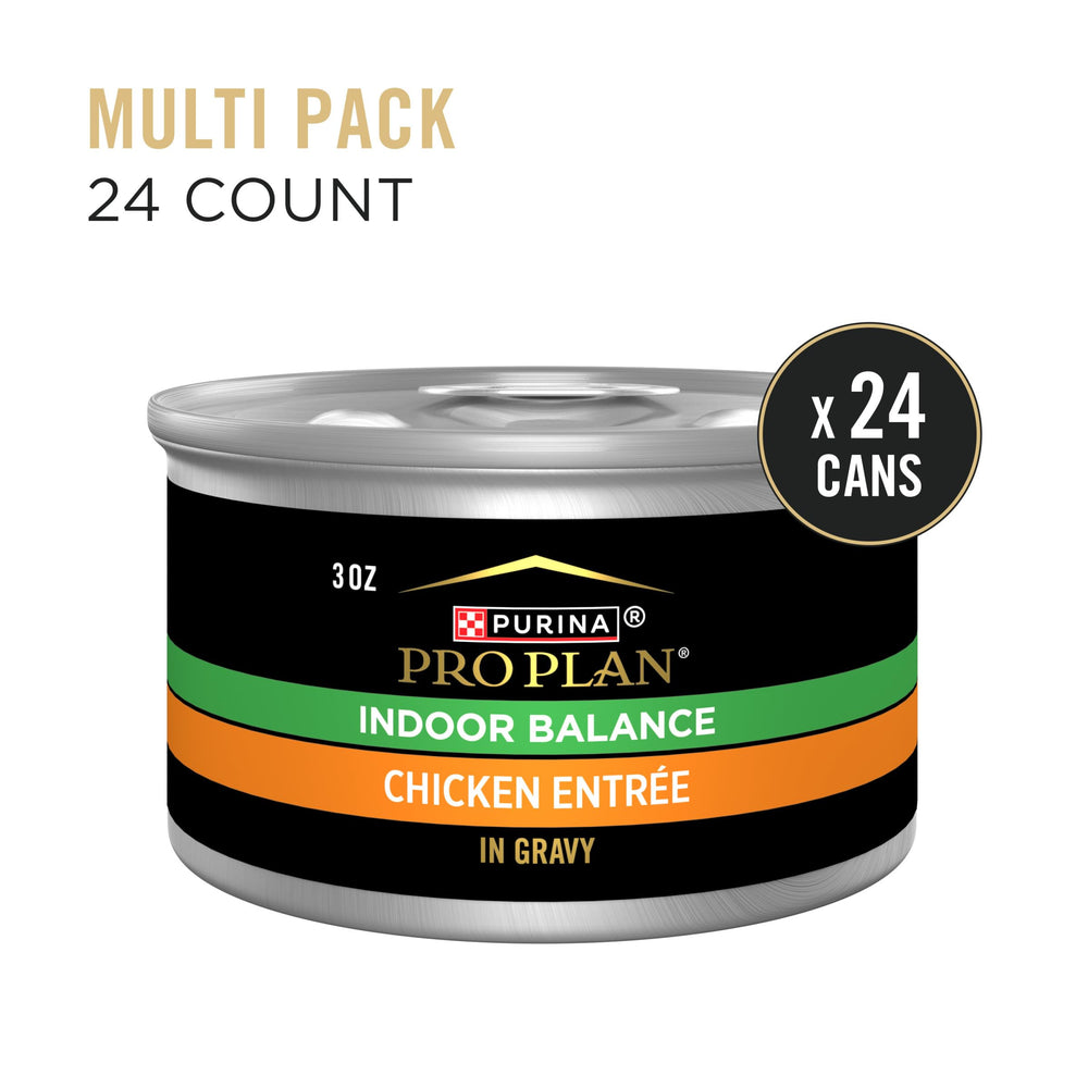 Purina Pro Plan Indoor Balance Poulet Entree En Sauce — texture savoureuse pour les chats
