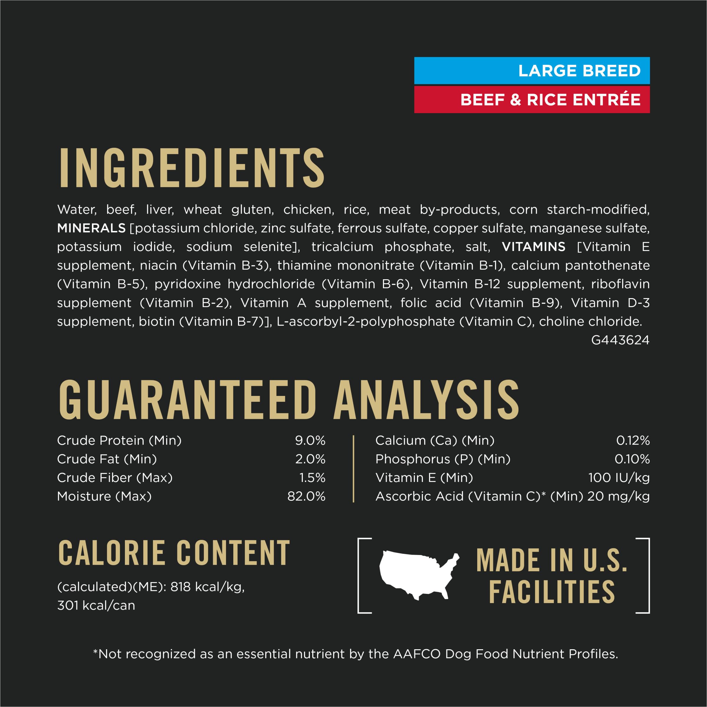 Purina Pro Plan Large Breed poulet-riz-en-sauce, morceaux en sauce généreuse