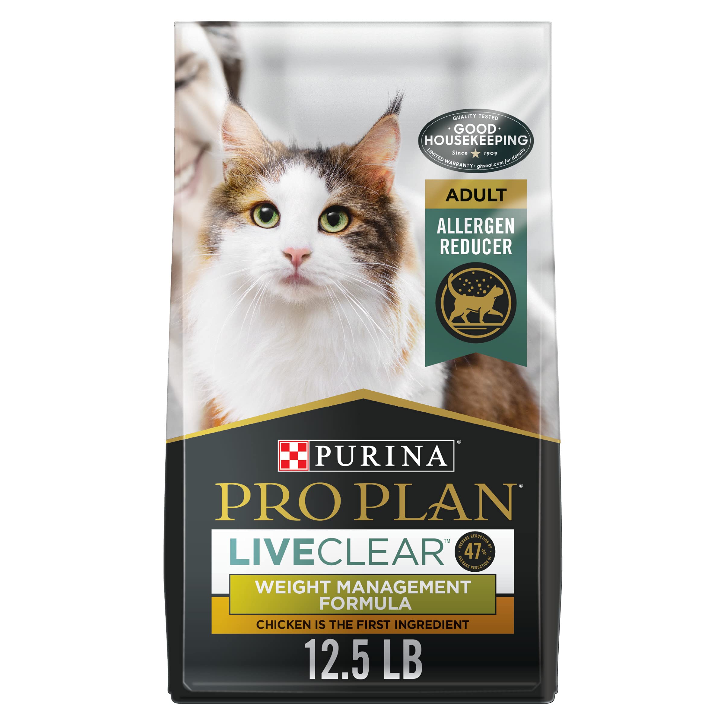 Sac de croquettes Purina Pro Plan LIVECLEAR poulet et riz pour gestion du poids