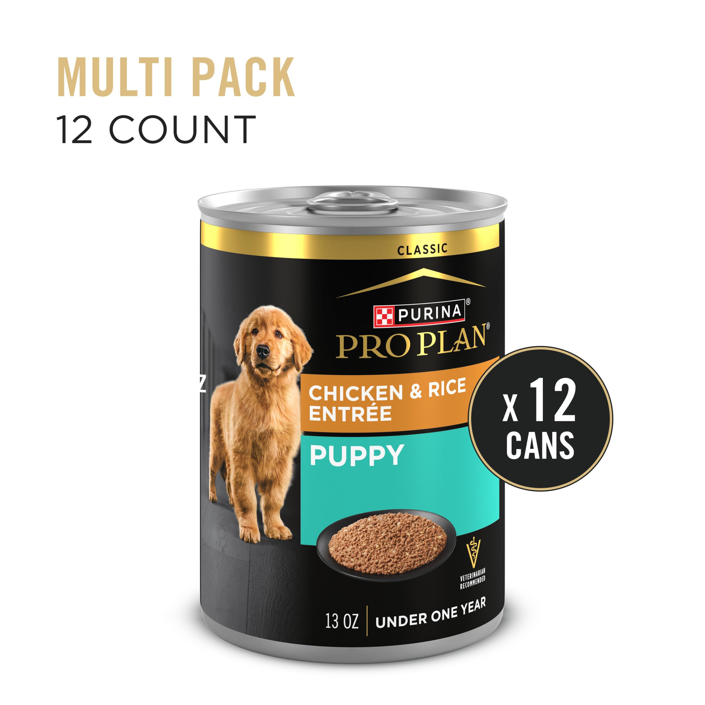 Purina Pro Plan Pâté Chiots Poulet Riz : couleur naturelle des ingrédients.