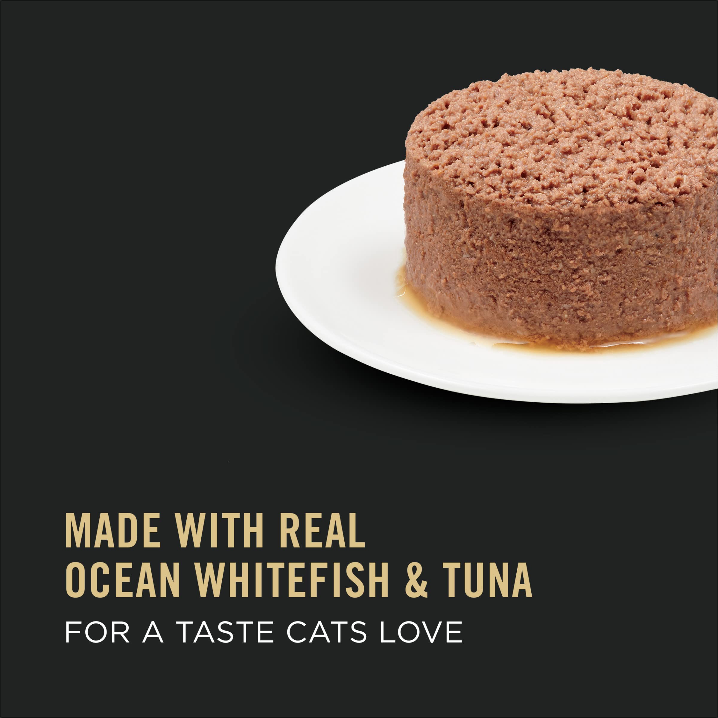 Purina Pro Plan Grain Free Pâté sans céréales: texture fine et facile à manger.