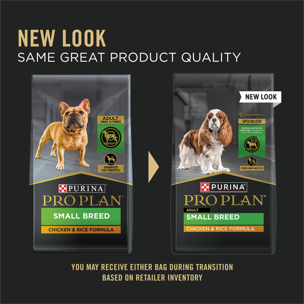 Texture dense des croquettes Purina Pro Plan Petit Chien pour mâchoire délicate