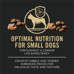 Purina Pro Plan Petit Chien morceaux effilochés Lamb et riz, texture variée