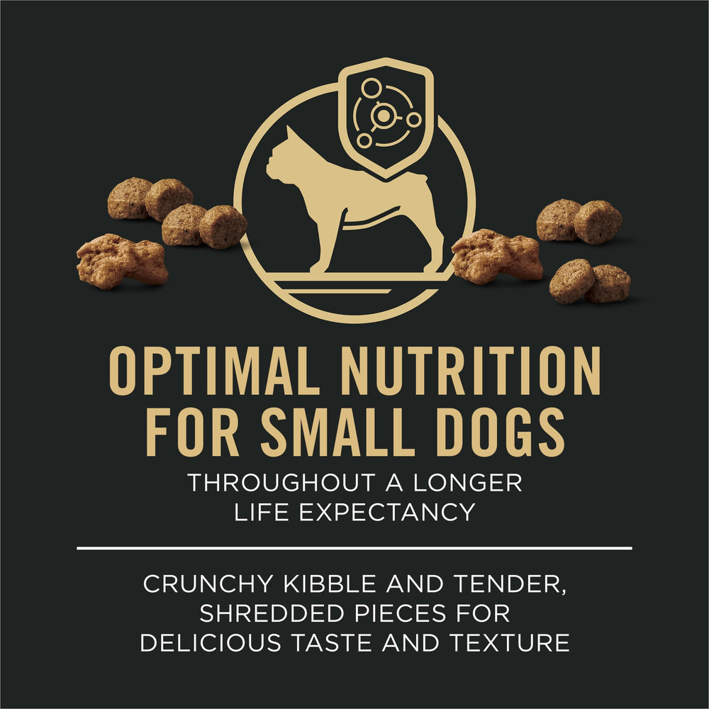 Purina Pro Plan Petit Chien: fibres prébiotiques issues du blé.