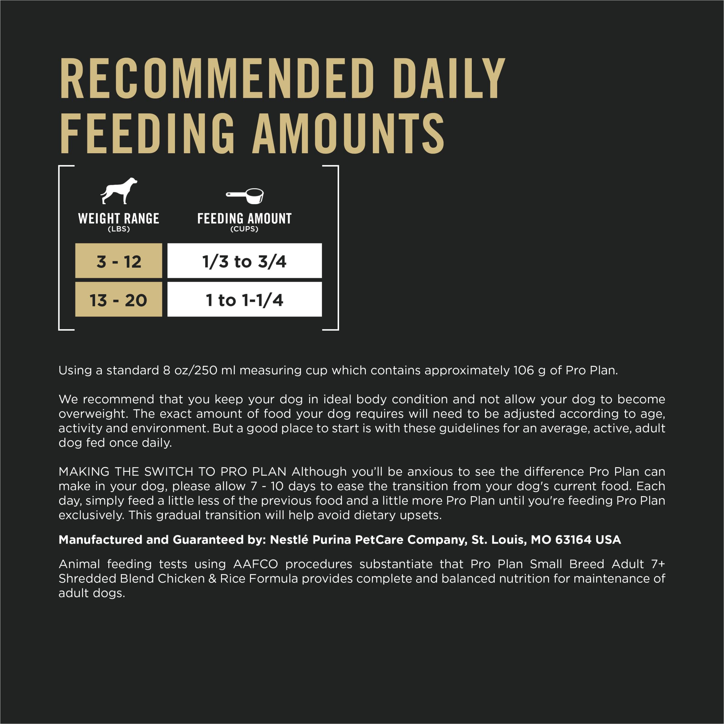 Purina Pro Plan Petite Race 7 Plus – probiotiques pour une digestion saine et équilibrée.