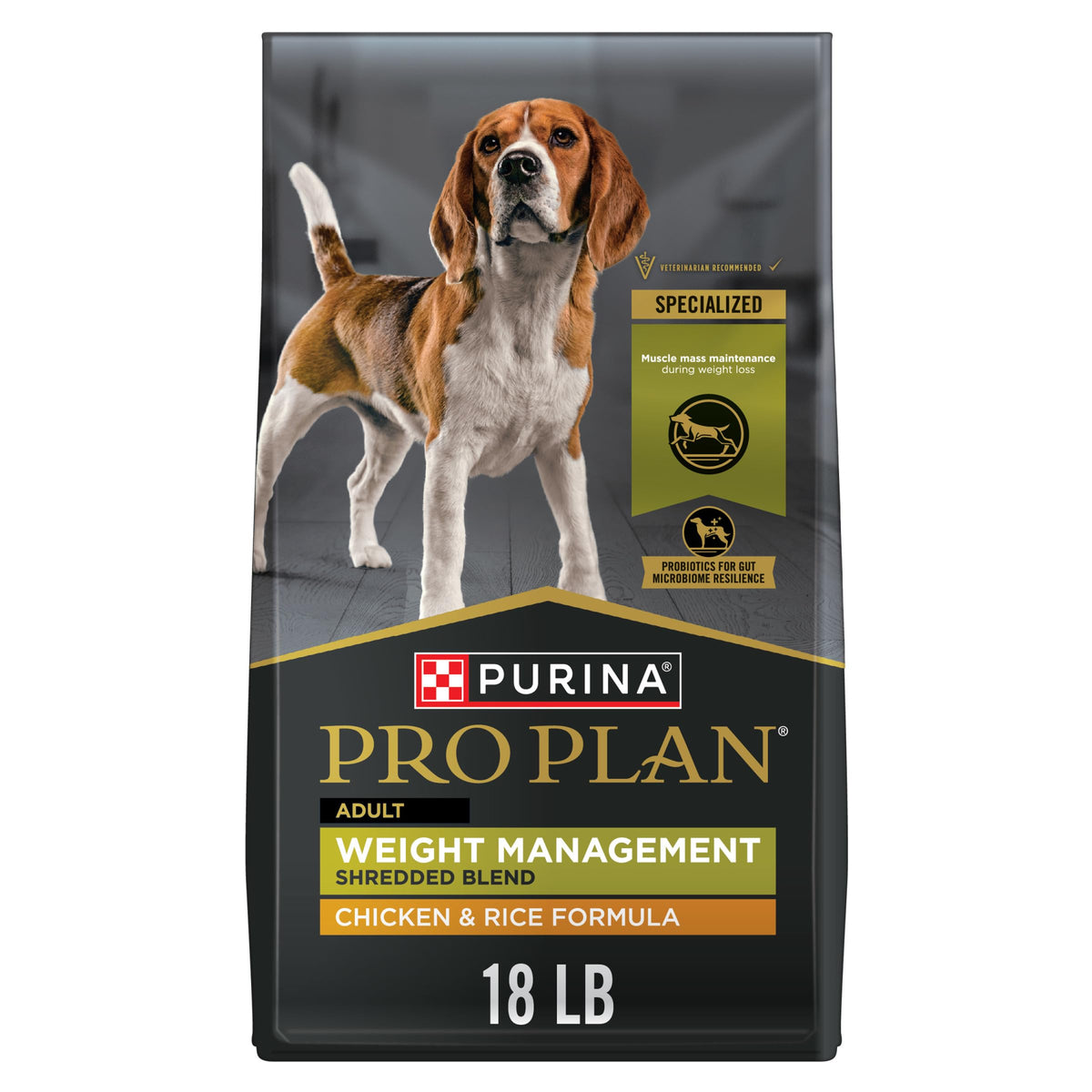Purina Pro Plan Poids Chien – sac poulet et riz pour contrôle du poids potentiel