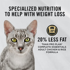 Purina Pro Plan Poids Gestion: bol chat avec croquettes.