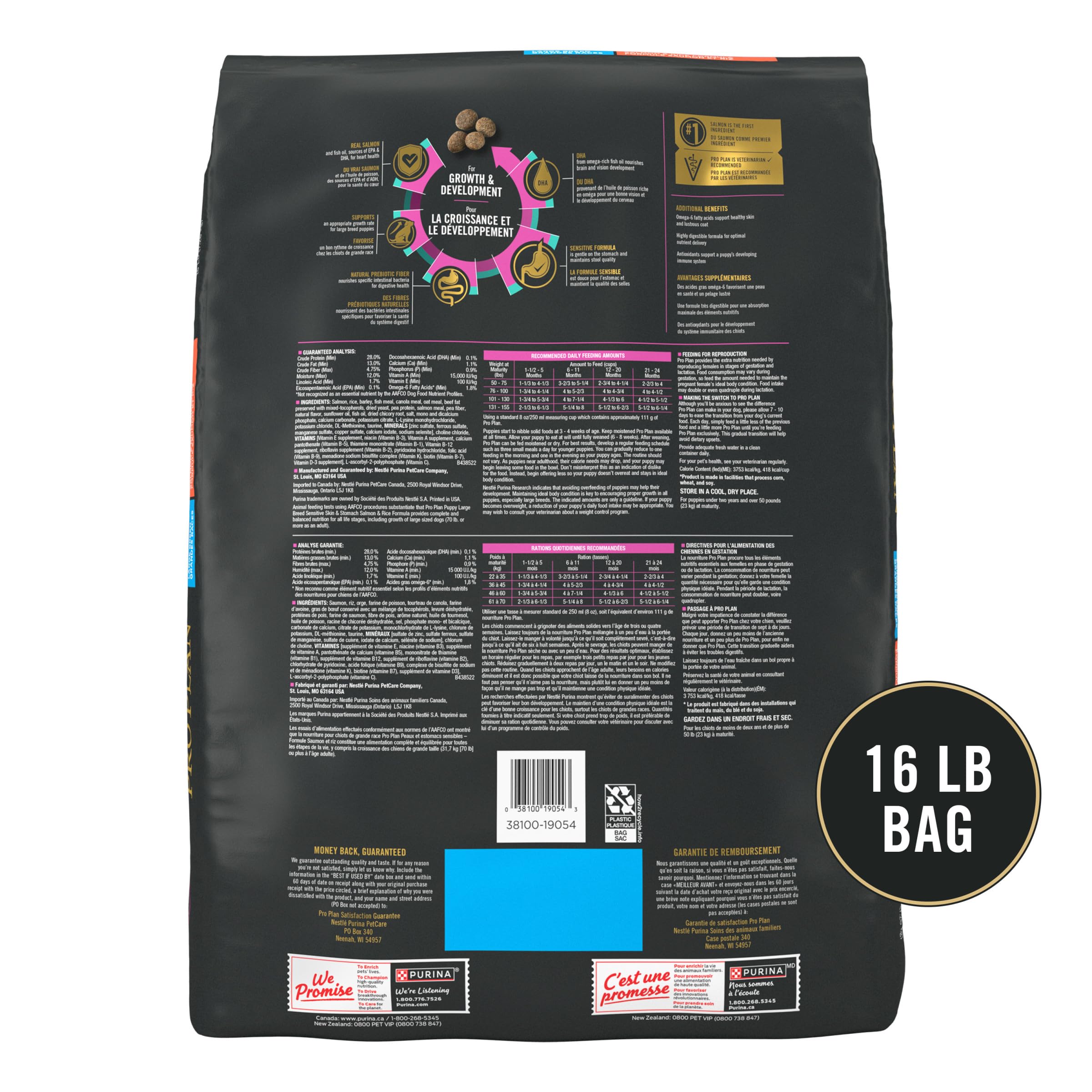 Purina Pro Plan probiotiques vivants – aide digestive et immunitaire