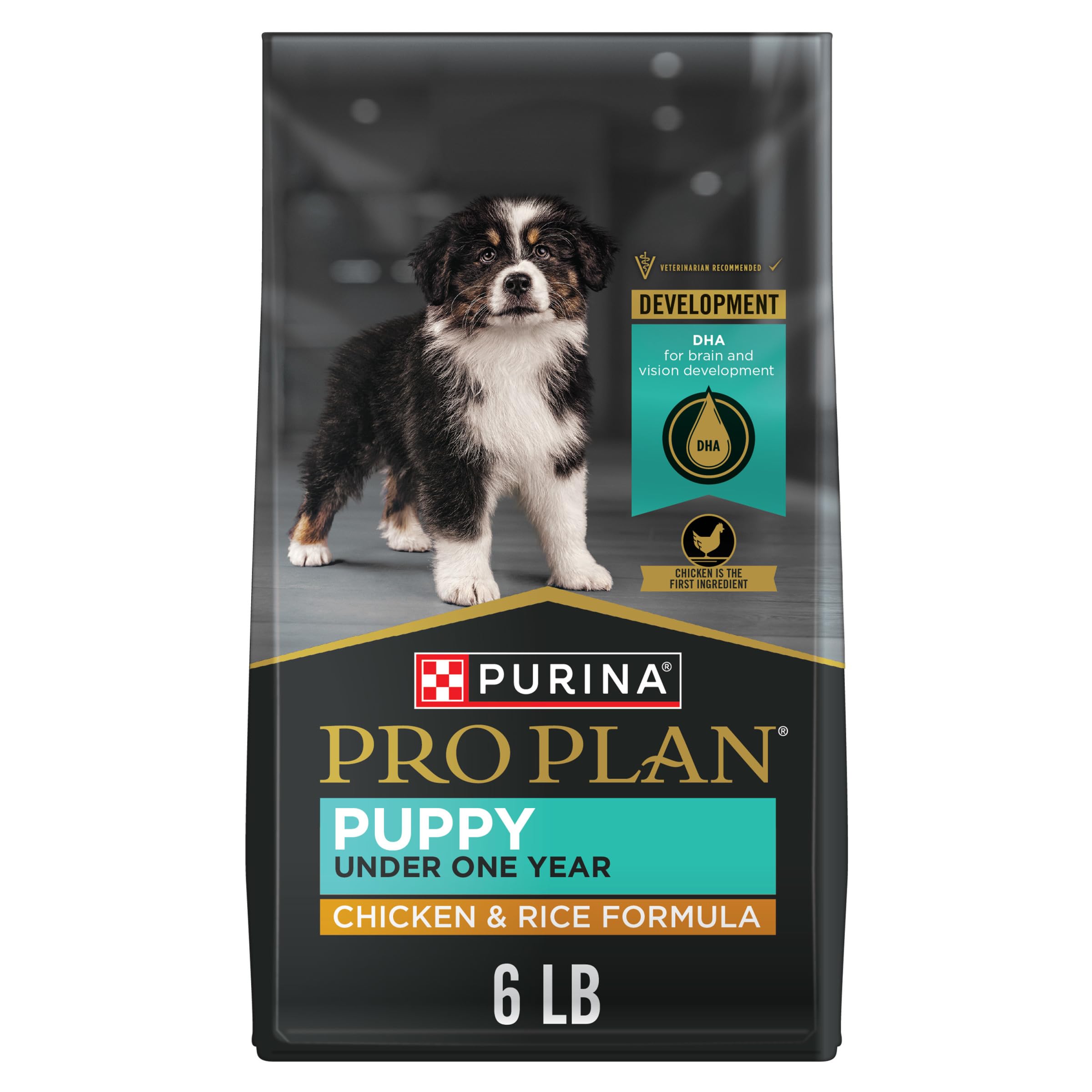 Purina Pro Plan Puppy Poulet-Riz, sac 6 lb prêt à nourrir votre chiot