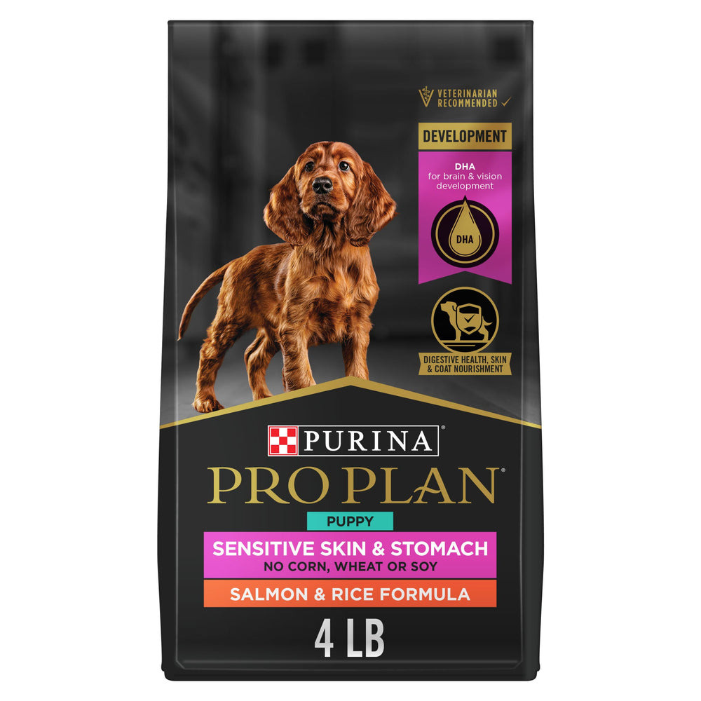 Purina Pro Plan Puppy Saumon Riz – croquettes pour chiot actif et équilibré.