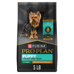 Purina Pro Plan sac-croquettes-petite-race offre des croquettes adaptées à la croissance.