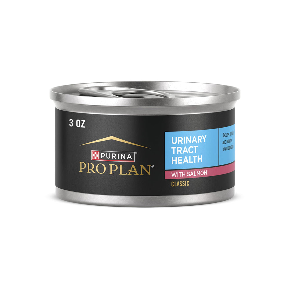 Purina Pro Plan Saumon Pate dans assiette, goût apprécié et protéines de qualité.