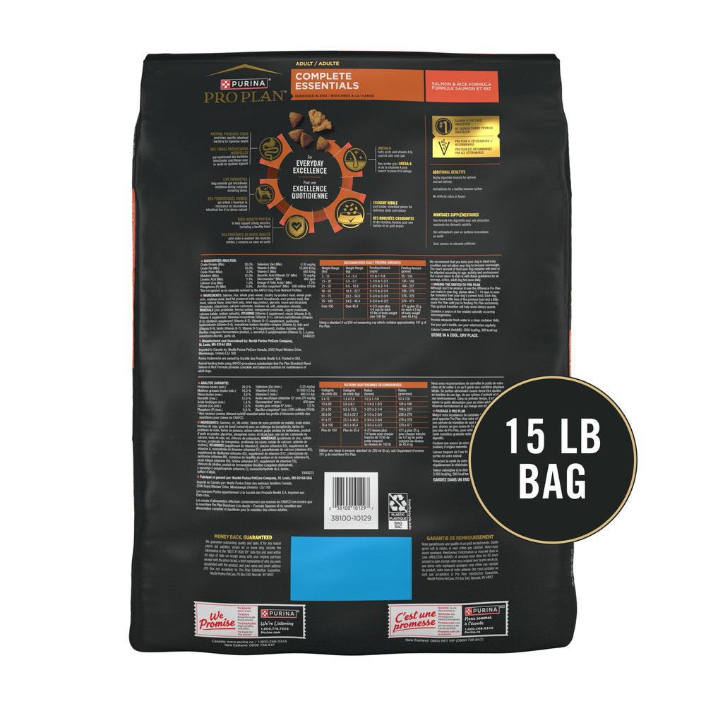 Purina Pro Plan Saumon et Riz – fibres prébiotiques pour flore intestinale