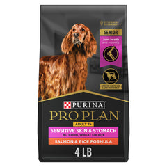 Purina Pro Plan saumon-riz: croquettes riches en saumon pour une digestion douce.