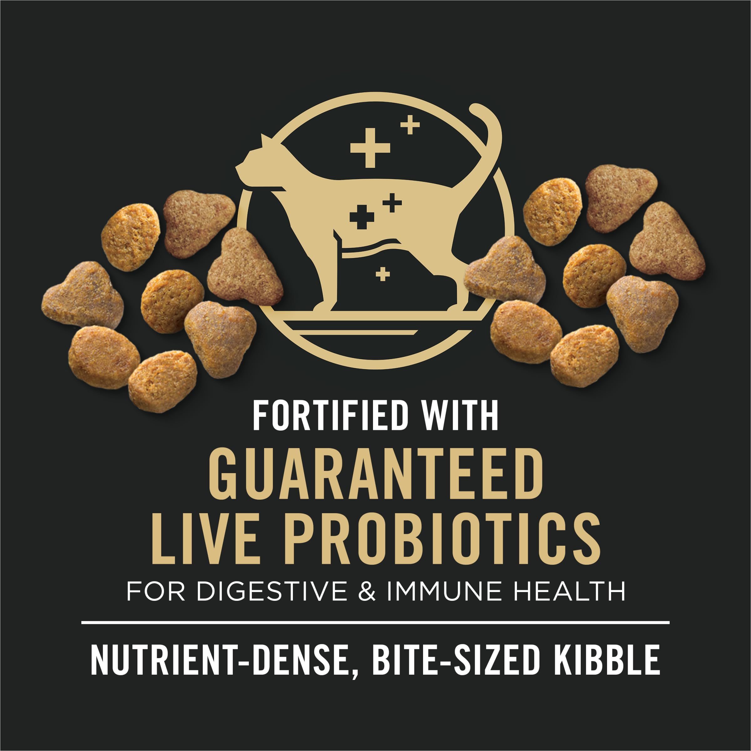 Purina Pro Plan Chat sénior sans colorants ni arômes artificiels.
