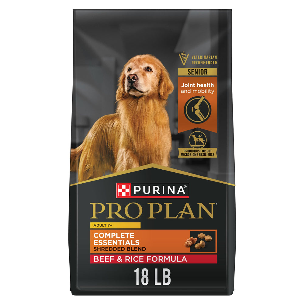 Purina Pro Plan Senior – sac boeuf et riz, repas équilibré pour chien âgé