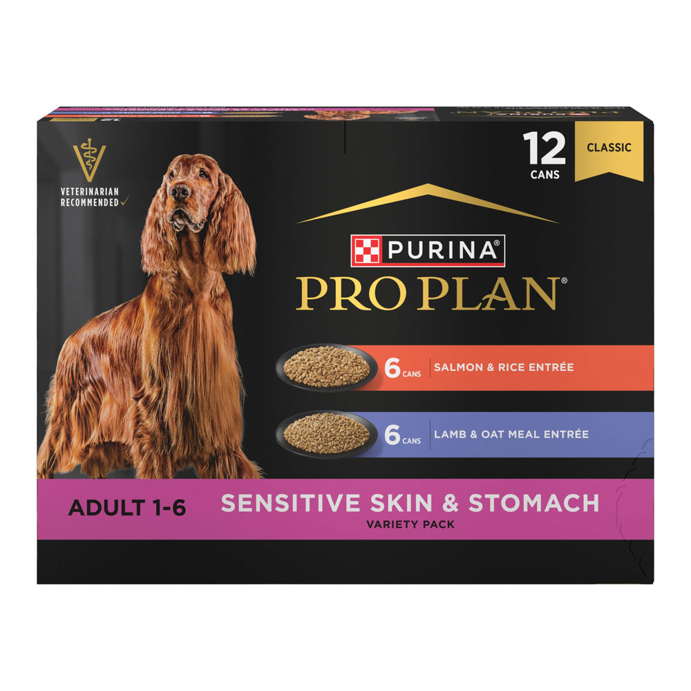 Purina Pro Plan sensibilité peau estomac saumon riz, repas digeste pour chien