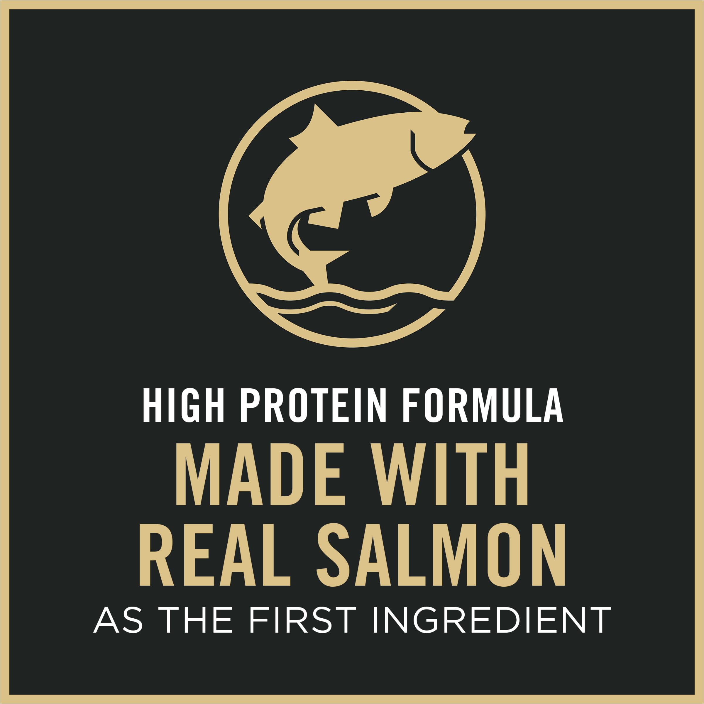 Purina Pro Plan Sensible Peau et Estomac croquettes saumon et riz, soutien os et dents