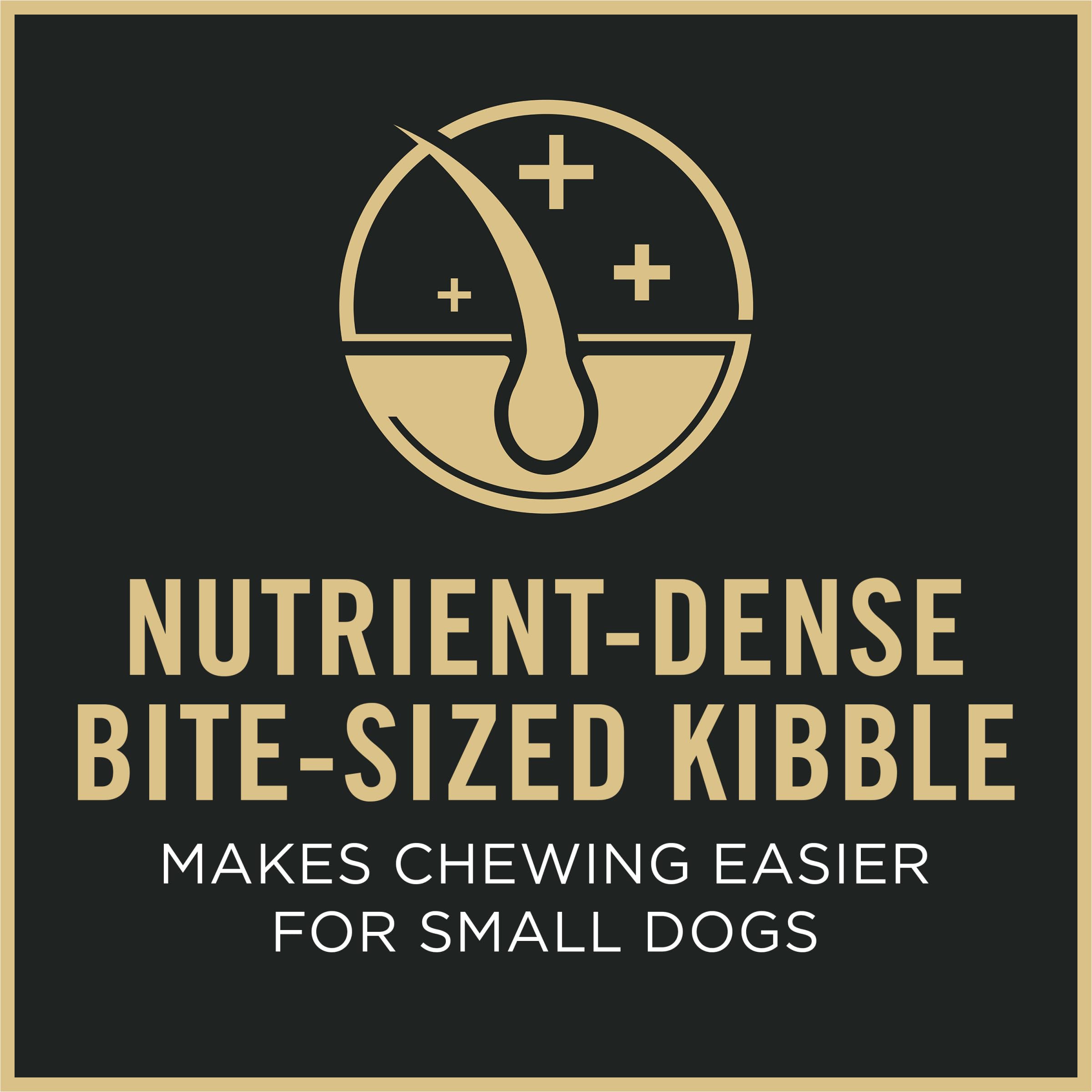 Purina Pro Plan Small Breed 7 Plus emballage 18 lb, praticité et qualité.