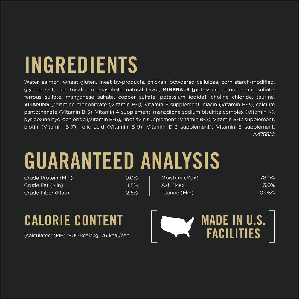 Purina Pro Plan Soin Intérieur assiette chat, repas humide prêt à servir.