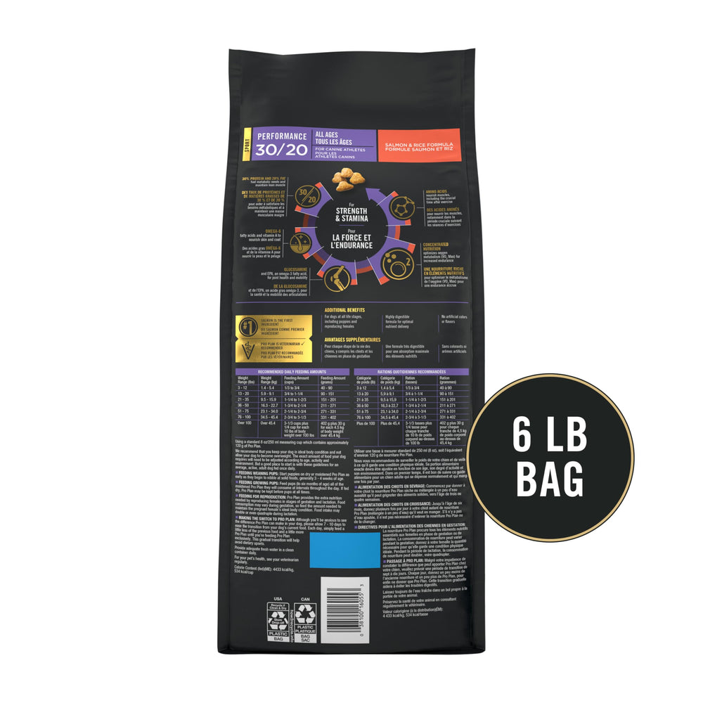 Cuillère-mesure incluse avec Purina Pro Plan Sport 30/20 Saumon et Riz.