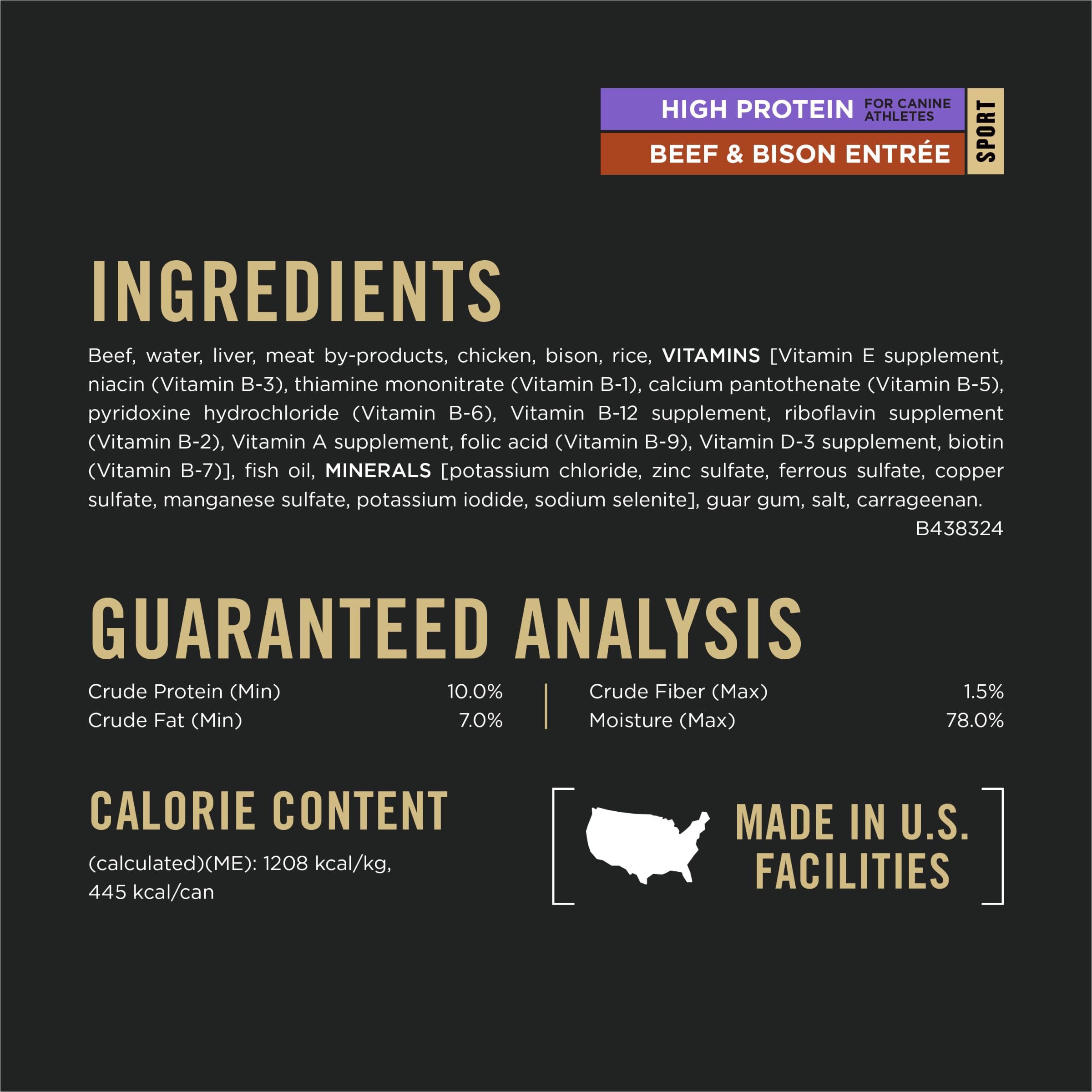 Purina Pro Plan Sport ouverture de boîte pour service rapide.