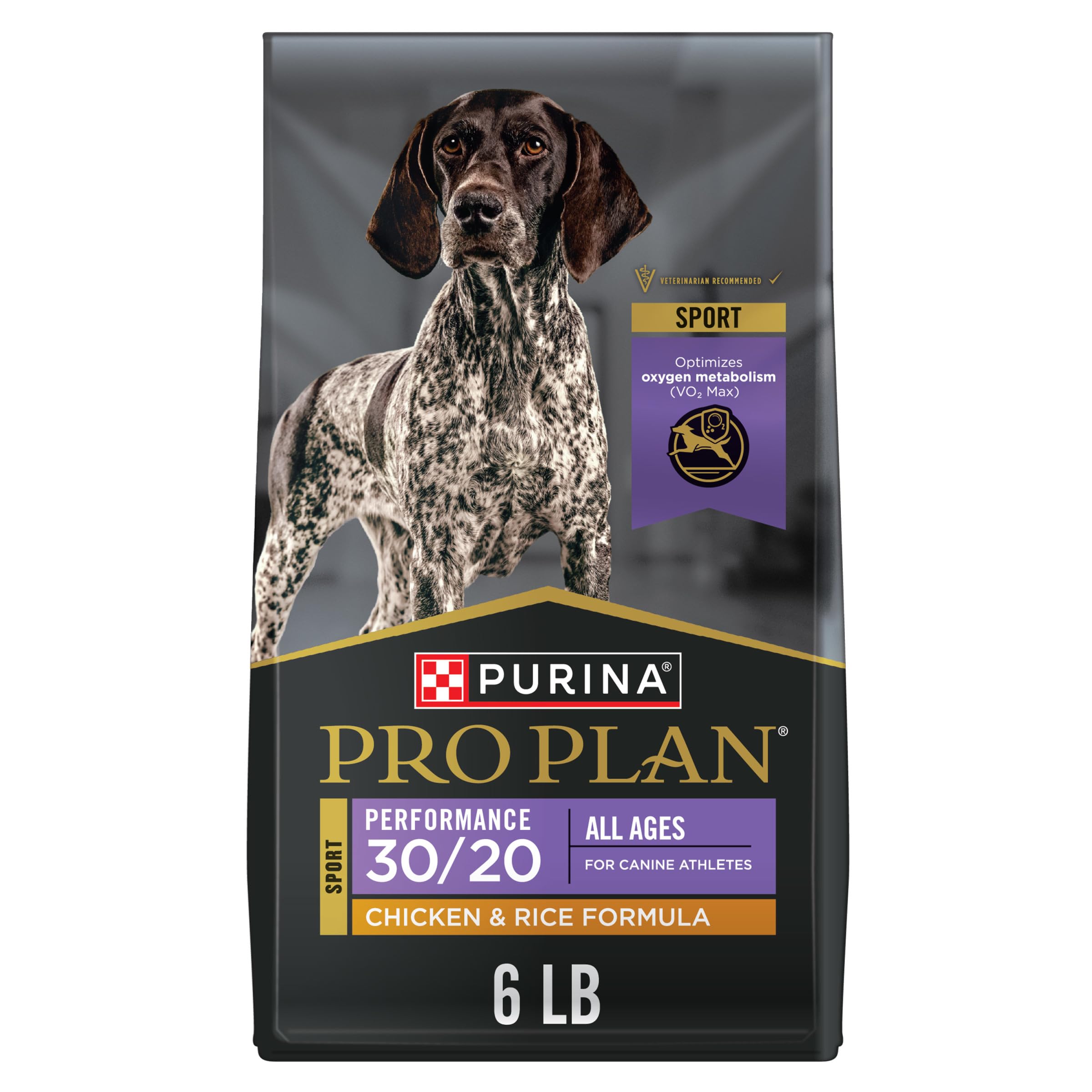 Purina Pro Plan Sport, sac 6 lb, croquettes poulet pour chiens actifs