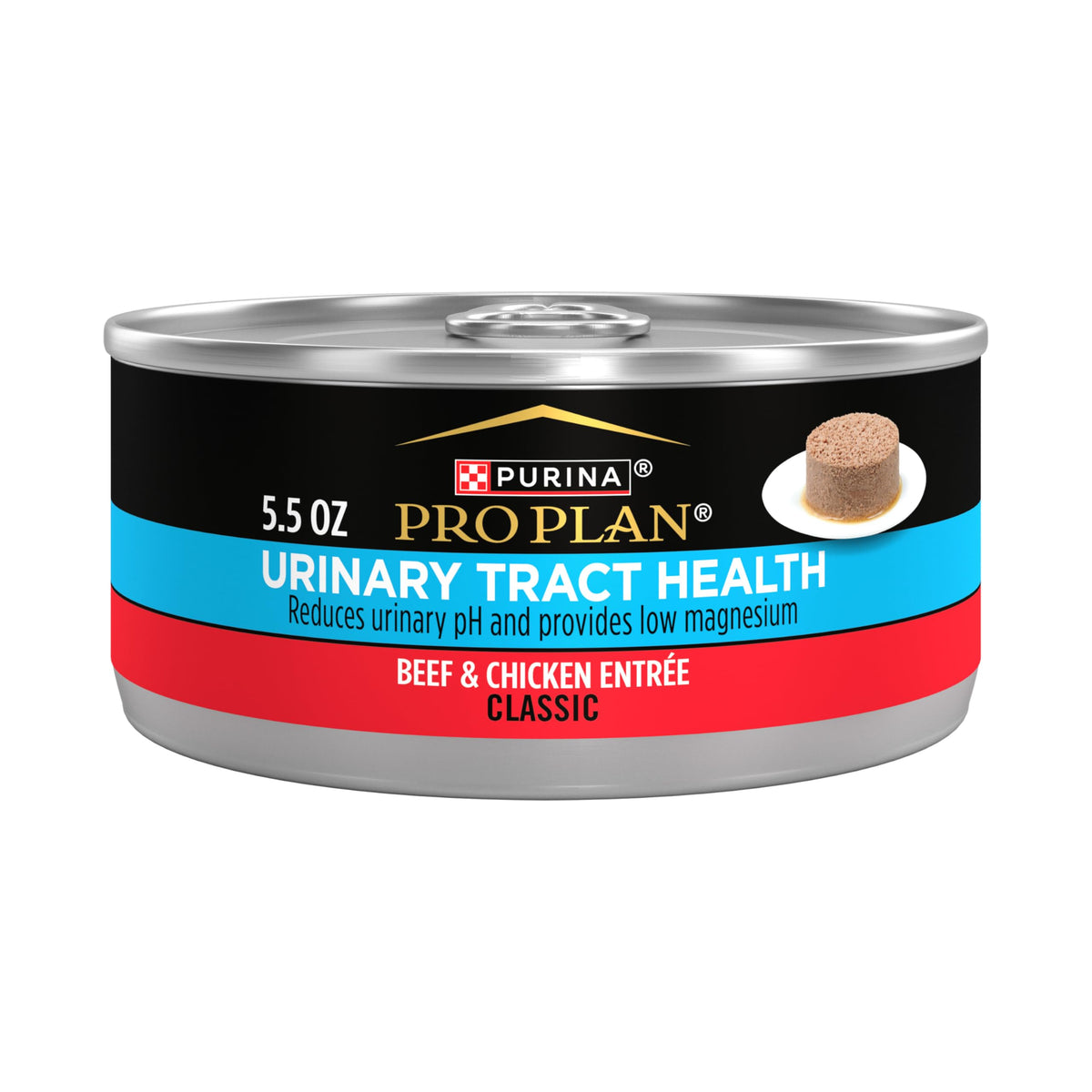 Purina Pro Plan affichage d emballage urinaire boeuf poulet pack 24