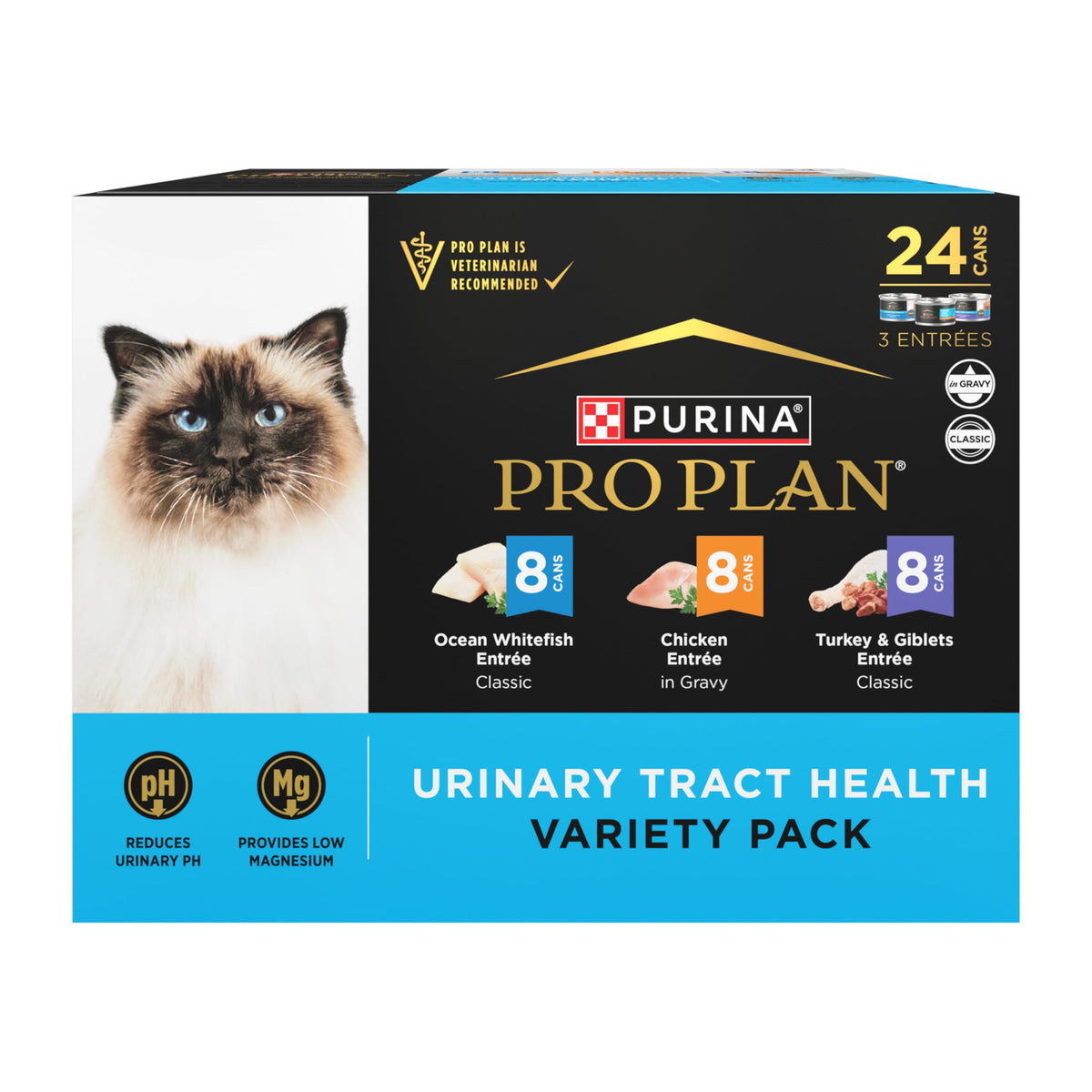 Purina Pro Plan Urinary: conserve lieu blanc océan, goût naturel et hydratation