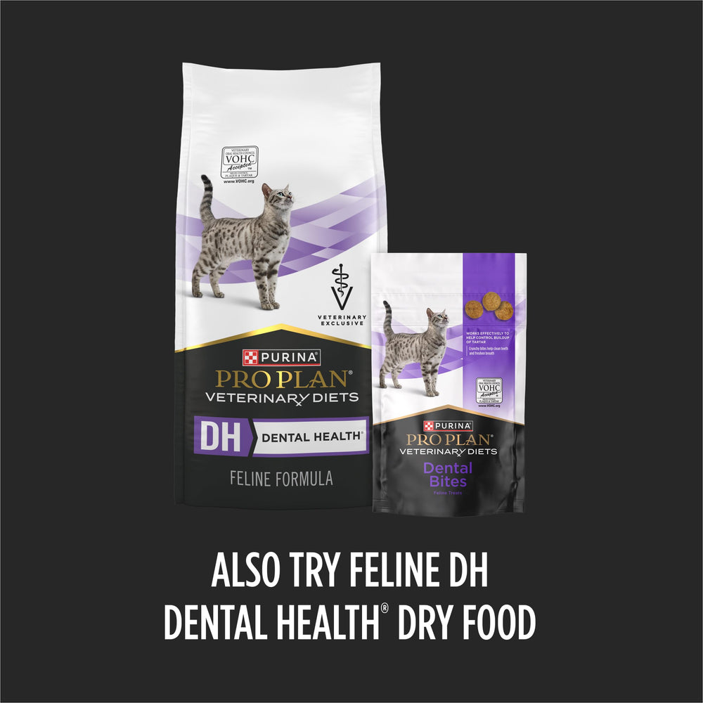 Purina Pro Plan Veterinary Diets Dental Bites format sachet pratique.