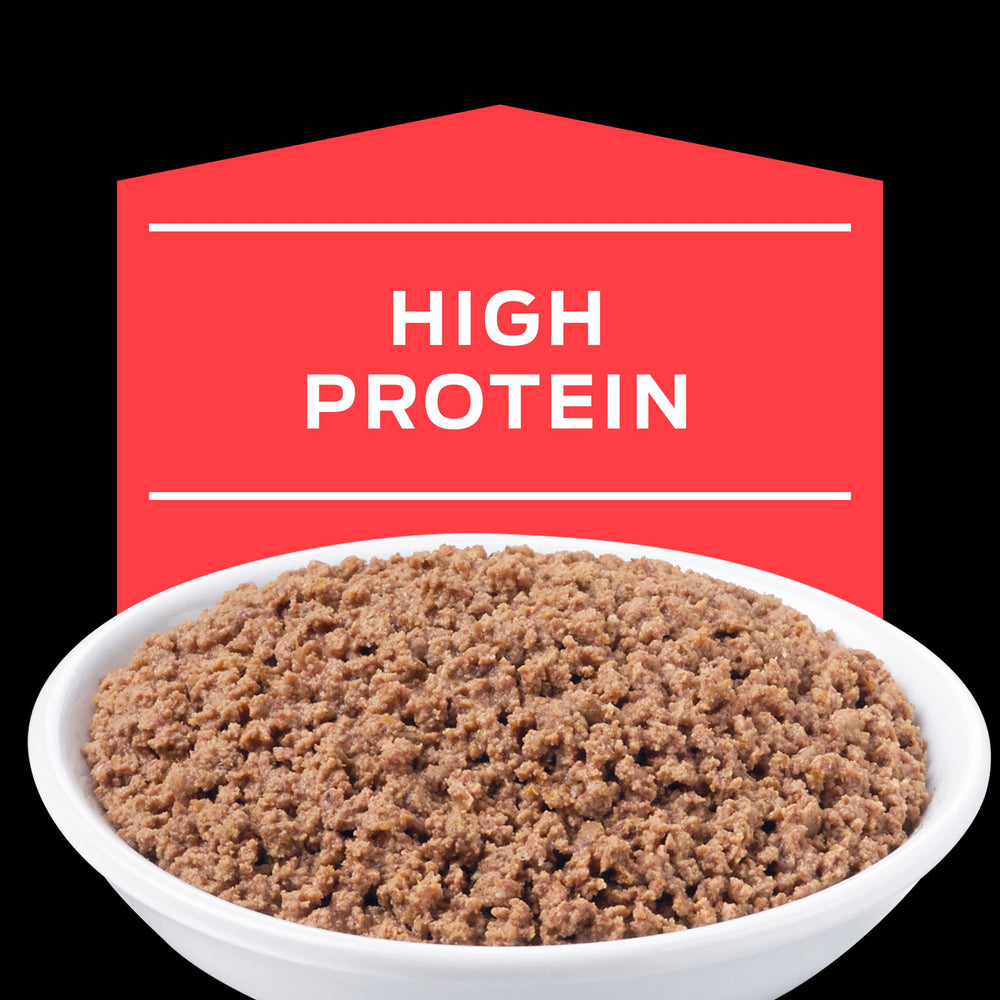 Purina Pro Plan Veterinary Diets DM protéines élevées pour le maintien de la masse maigre.
